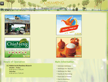 Tablet Screenshot of chiameng-rice.com